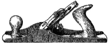 Рубанок со стружкой рисунок