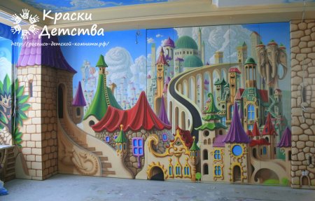 Декорации сказочный город
