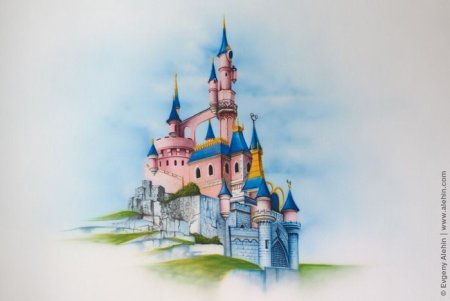 Стена замка рисунок