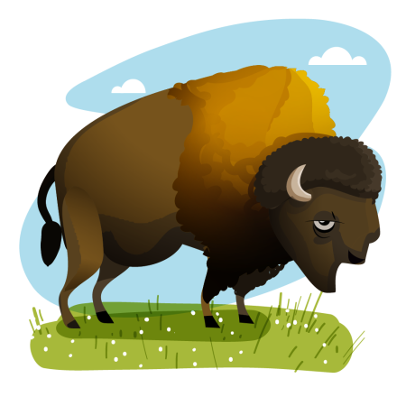 ЗУБР на белом фоне