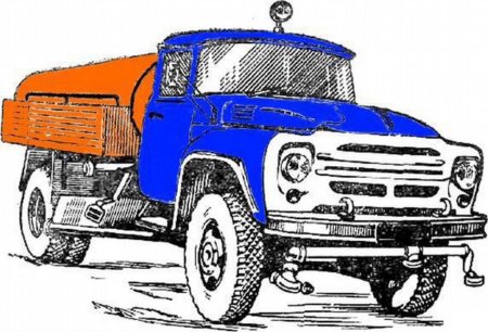 Газон Некст молоковоз