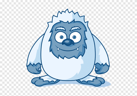 Йети мультяшный