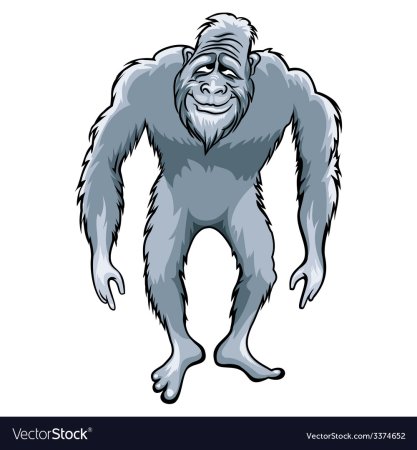 Йети снежный человек для детей