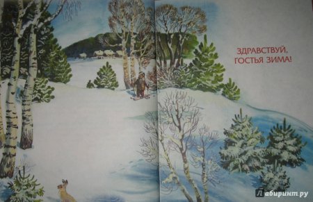 Здравствуй гостья зима иллюстрации