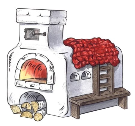 Сказочная печь