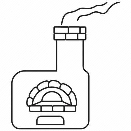 Печь раскраска