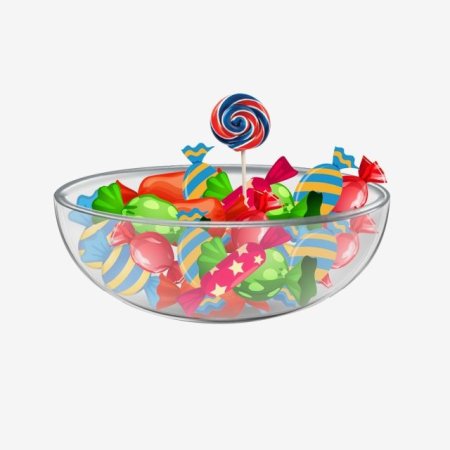 Тарелочка с конфетами ребенку