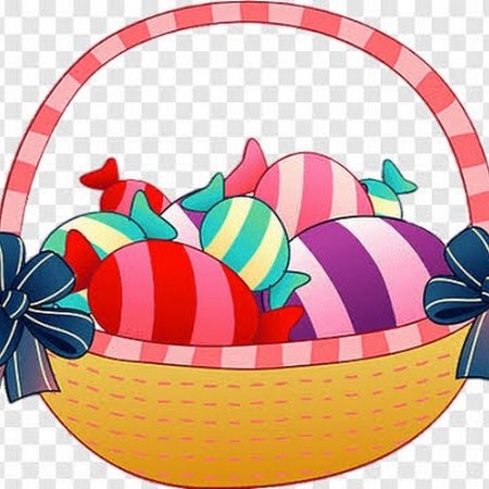 Корзинка с конфетами для ребенка