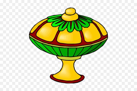 Ваза для конфет рисунок для детей