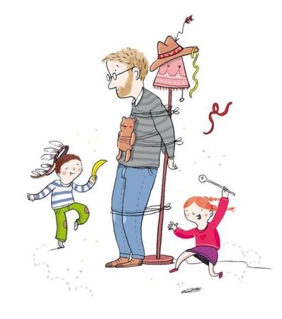 Семья с одним ребенком вектор