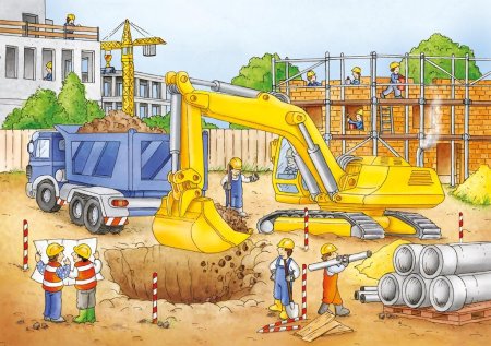 Пазл Ravensburger стройплощадка