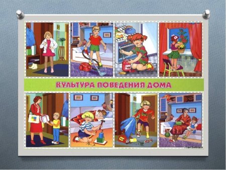 Культура поведения дома