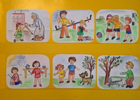 Рисунки на тему плохие и хорошие поступки