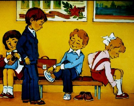 Сюжетные картины про школу