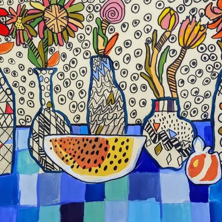 Декоративная живопись для детей