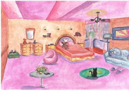 Рисунок детской комнаты