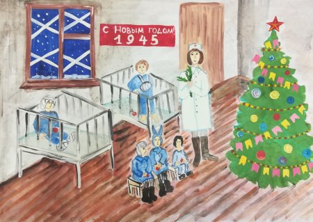 Елка в блокадном Ленинграде