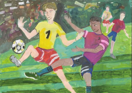 Иллюстрации на тему футбола