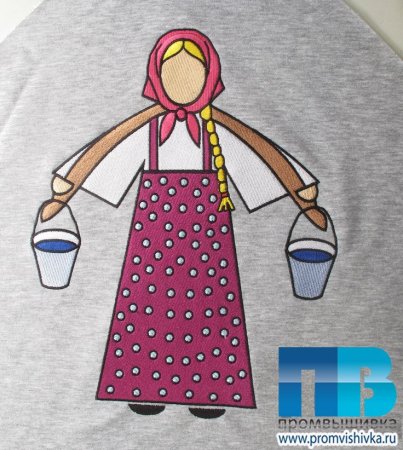 Коромысло рисунок