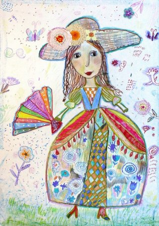 Шедевры искусства нарисованные детьми