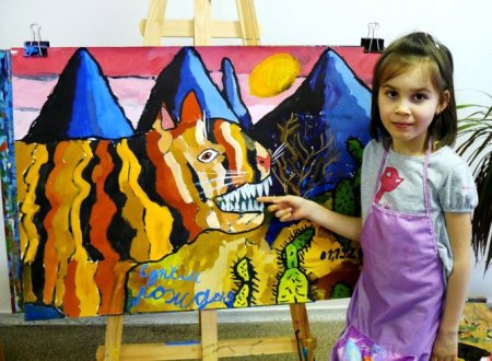 Живописные работы для детей