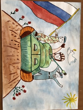 Рисунок на тему Родина