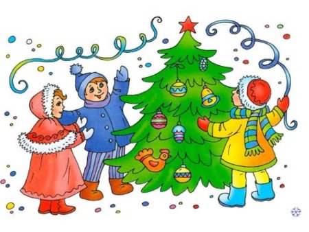 Хоровод вокруг елки