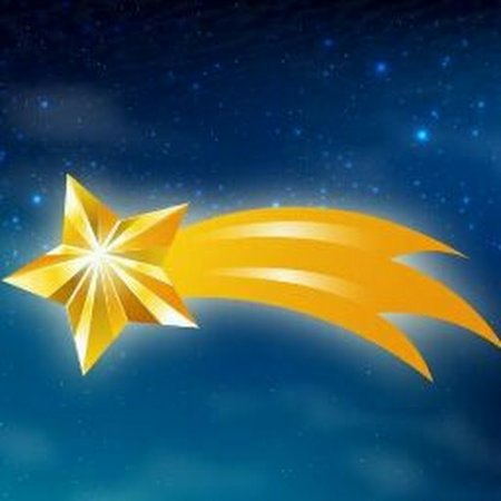 Падающая звезда эскиз