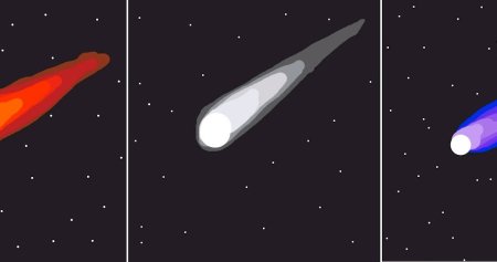 Комета детские рисунки