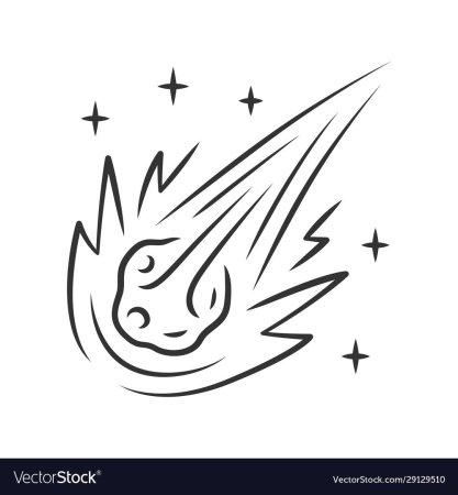 Комета рисунок