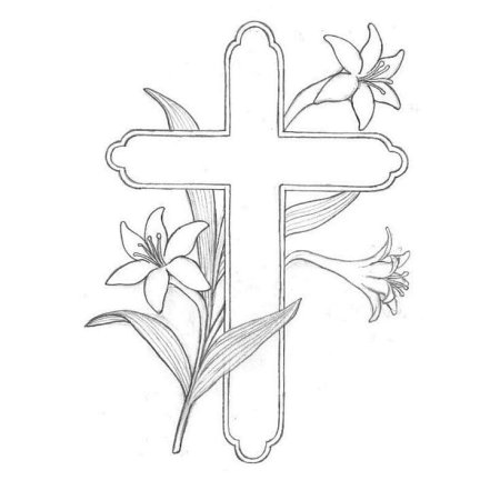 Воздвижение Креста Господня раскраска для детей