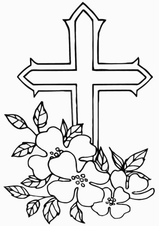Воздвижение Креста Господня раскраска для детей