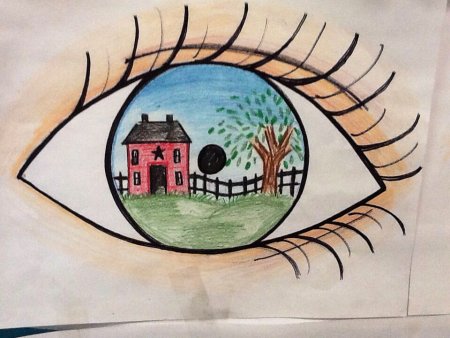 Рисунок отражение для детей