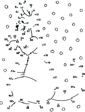 Рисунок соединение по точкам