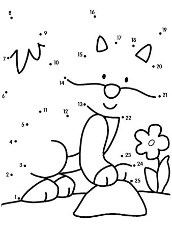 Соединение точек для детей