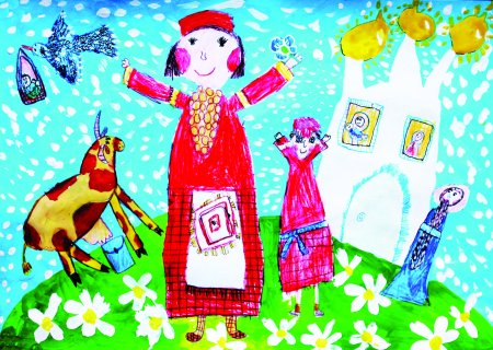 Удмуртские детские рисунки