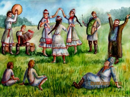 Мордовские народные игры для детей