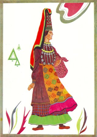 Удмуртский национальный костюм для детей