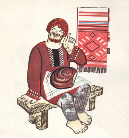 Сказочные герой Лопшо Педунь Удмуртии