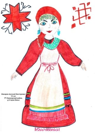 Удмуртия рисунок