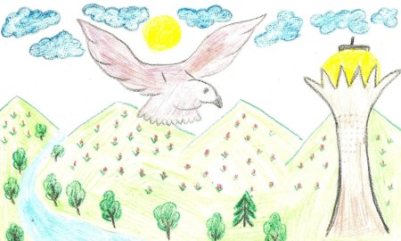 Рисунок на день независимости