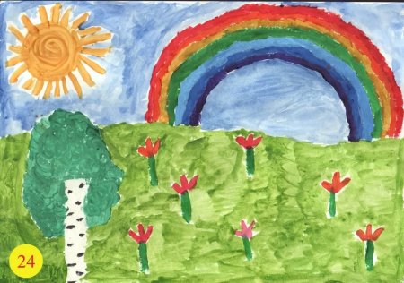 Рисование лето