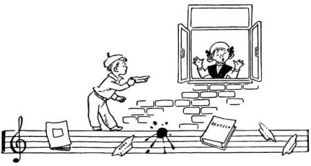 Музыкальный портрет болтунья