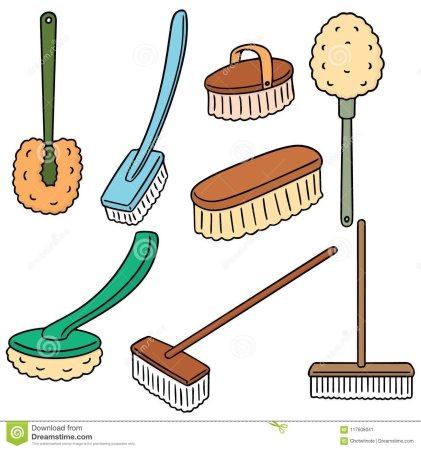 Нарисовать щетку