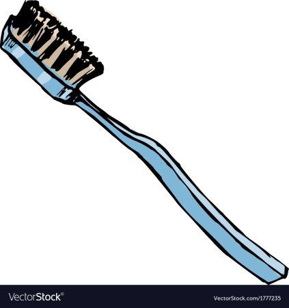 Раскраска одежная щетка для детей