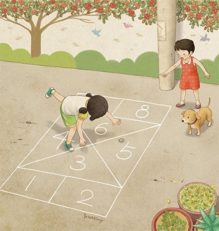 Детские иллюстрации корейские