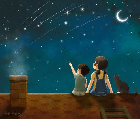 Воспоминание о детстве иллюстрации