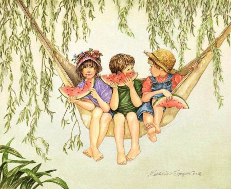 Летние иллюстрации