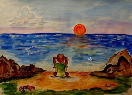 Рисование летние впечатления