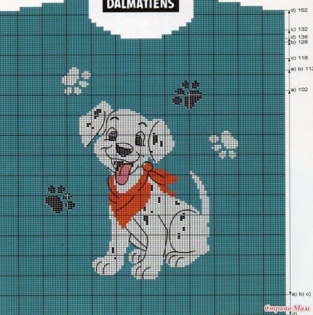 Детский свитер с рисунком